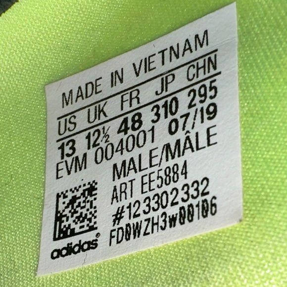 Men’s Adidas Nite Jogger 3M Training Shoes in Size 13 - Black Colorway - Picture 9 of 11